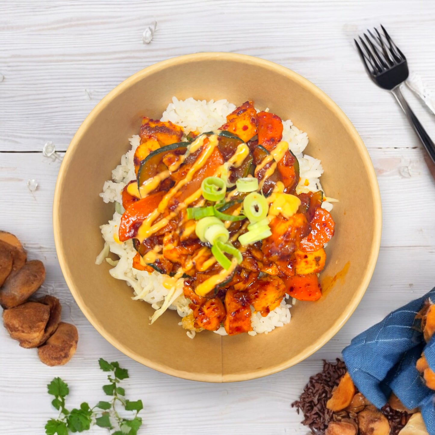 Spicy Chicken Rice Bowl 32oz